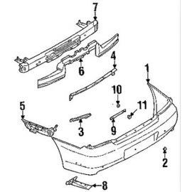 Subaru BRKT SD UPR R SD3RH 57717FE640