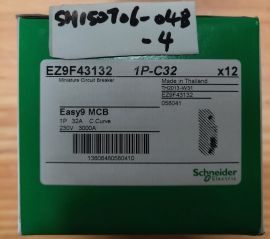 Schneider Miniature Circuit Breaker EZ9F43132 1P-C32 32A