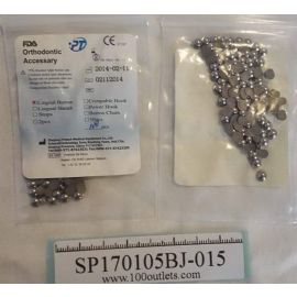 100Pcs Zhejiang PROTECT Lingual Button FDA certificated Orthodontic Accessary 