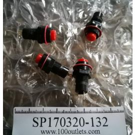 5pcs DAIER DS-213 Self-Reset Momentary SPST Red Push Button Switch 10mm