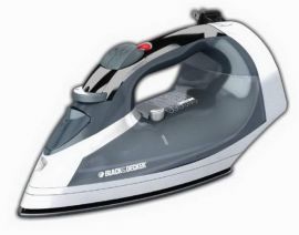 Black & Decker ICR05X Cord-Reel Steam Iron Grey/White  1200W 120V