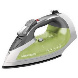 Black & Decker ICR06X Xpress Steam Cord Reel Iron Grey/Green 