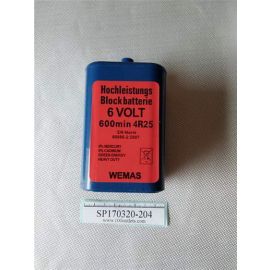 WEMAS 4R25 6V Lantern Battery blue