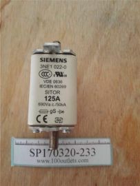 SIEMENS FUSE SITOR 3NE1022-0 GS 125A AC690V