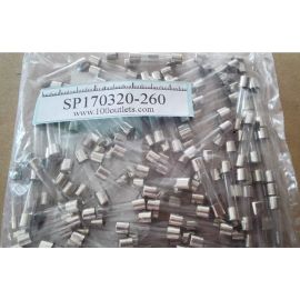 100pcs Littelfuse 0312.500MXP Cartridge Fuses 250V .5A Fast Acting 3AG 