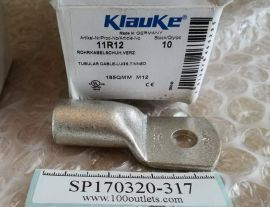 10pcs KLAUKE 11R12 TUBULAR CABLE-LUGS,TINNED 185QMM M12