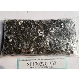 1000pcs TIGGES SS410 DIN 6799 M5 Retaining Rings For Shafts SIZE M5