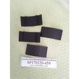 100pcs Essentra Components OFCG-16 OPT FIBER COIL GUIDE 0.98" BLACK