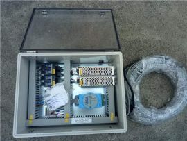 Distribution cabinet: ADAM-4520 ISOLATED CONVERTER/Fuji Electric CP32D Circuit Protector/SMC MXQ-AS25 stroke adjuster 