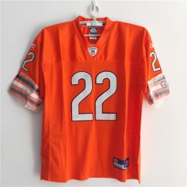 Reebok NFL Chicago Bears Matt FORTE #22 Stitched Orange Football Jersey Size 48