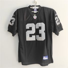 Reebok NFL Oakland Raiders DeAngelo Hall #23 Stitched Black Jersey 50