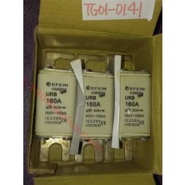 Box of 3 EFEIN KULTRA NH00/URB 800V 160A Fuses NEW