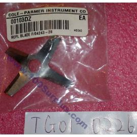 COLE PARMER Replacement Blade F/04243-28 00103DZ