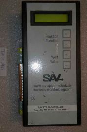 Refurbished SAV Microprocessor Control 876.11-360/60-400