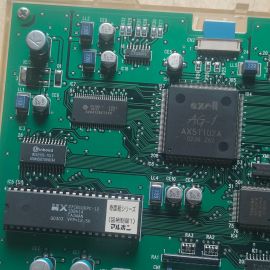 Maruhon TE-W1A PCB Board with Azell AG-1 AX51102A Toshiba Sharp ICs & LCD