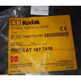 KODAK Imaging 3 Meter RS232 to KEIB Cable 78807741794