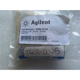 Agilent 5080-8750 Nut and ferrule set 1/8 inch brass 20/pk 