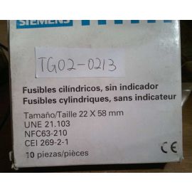 SIEMENS NFC63-210 Fuse 22*58mm