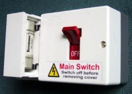 New CLICK 80 AMP Fused Main Switch Item REF. DB700 (TG02-0215)