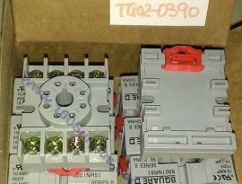 Lot of 10 relay sockets SQUARE D PLUG-IN RELAY SOCKET 8501NR51B $1.9/PC