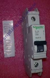 Schneider C60 1P D1A circuit breaker