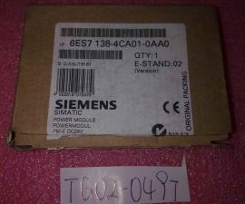 Siemens 6ES7 138-4CA01-0AA0 Power module DC24V