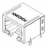 150pcs FOXCONN JM36113 Modular Jack Connector RJ45 JM36113-P1063-7F $0.2/pc