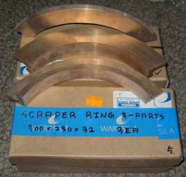 Wartsila SCRAPER RING 3 PARTS 300*230*32 Po: 4500395635