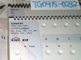 Siemens 5WG1 263-1EB01 KNX Binary Input Device N 263E-01 New
