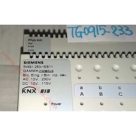 SIEMENS 5WG1 263-1EB11 Binary input device N 263E11 New