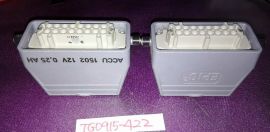 Lot 2 EPIC ACCU 1502 12V 0.25 AH & H-BE16BS 10195100 $19/pc New Surplus