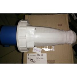 Box of 2 Legrand 58700 PLUG P17 Tempra 2P IP67 63A-6h/200-250V Male $25/pc