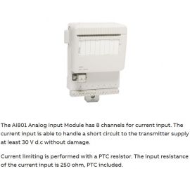 ABB AI801 3BSE020512R1 high-performance analog input module new spare