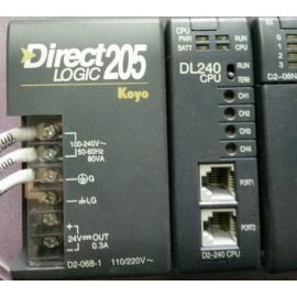 Direct 205 D2-06B-1 DL240 CPU D2-08NA-2 D2-FILL D2-08TR