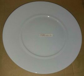 BERNARDAUD Atlantide Blanc ass. Dinner Plate 26cm