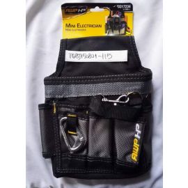 AWP BACKPOCKET Pouch 1L-23021-1 Adjustable Ballistic Nylon Construction Electrician Tool Belt Bag 