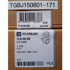 IHC Wireless Mobile power switch, relay, with Earth 1028000586 210A6002