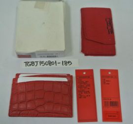 CH CHCH RED wallet card holder Crocodile Skin AACA325301096