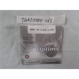 Optimo NK55-1.56 S:+3.25 C:-0.00 AR-Coated single vision lens