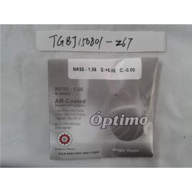 Optimo NK55-1.56 S:+6.00 C:-0.00 AR-Coated single vision lens