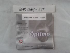 Optimo NK55-1.56 S:-1.50 C:-0.75 AR-Coated single vision lens