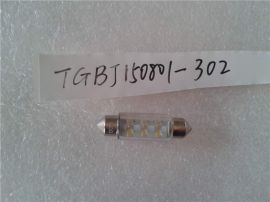 39MM 6LEDS WHITE 12V