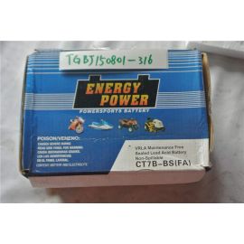 ENERGY POWER VRLA Maintenance Free Sealed Lead Acid Battery Non-Spillable CT7B-BS