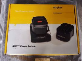 stryker SMRT Power System KIT REF 6500 (2 Batteries with Charger but no power adapter)
