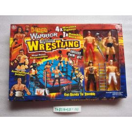 X-treme Action Wrestling Figures 4xWrestler Figures 1xRumble Ring 1xLadder