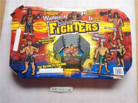 X-treme Action Fighters Figures 2xFighter Figures 1xCage of Chaos FIRE DRAGON vs GOLDEN LION