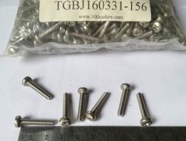 100Pcs Hardware Specialty AHD 7985A-A2-4-22 M2-0.4 X 22mm DIN7985A ISO7045  Screws $0.099/pc