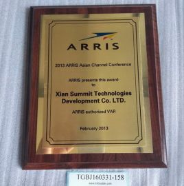 2013 ARRIS Asian Channel Conference Bronze Award