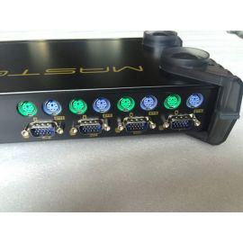 Master View plus 4Port PS/2 KVM Switch CS-9134