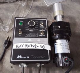 Minarik Motor Master 2000 Series Controller & 507-01-137 26-999-1304-011 DC gearmotor